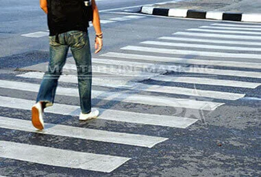 pedestrian line marking