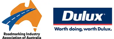 RIAA logo and Dulux logo